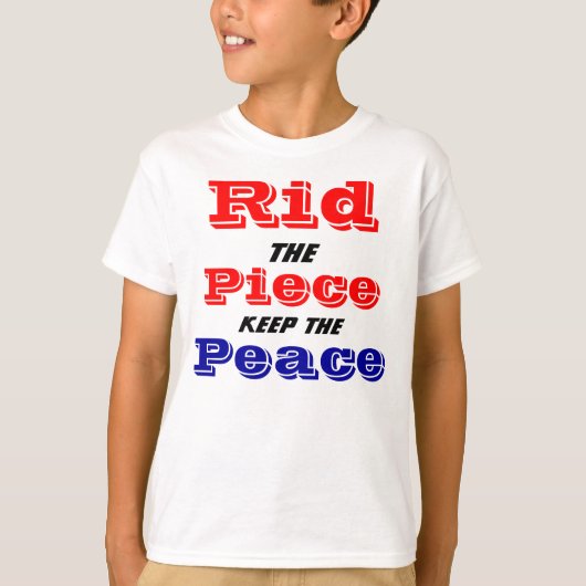 ANT-PISTOOL BERICHT T-SHIRT (Voorkant)