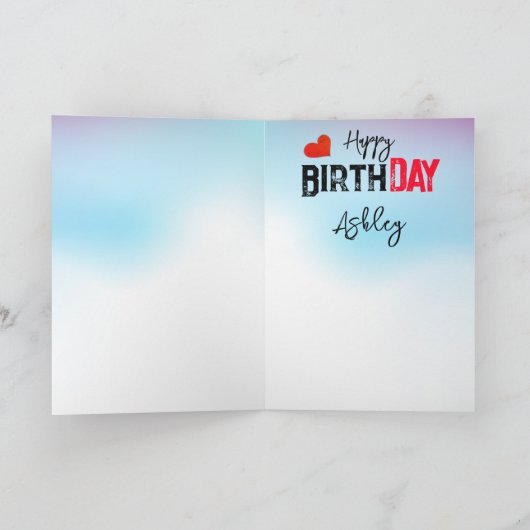 Ant Pun Taal Verjaardag Kaart (Binnen)