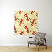 Ant seamless pattern vintageant, abstract, animal, wandkleed (In situ)