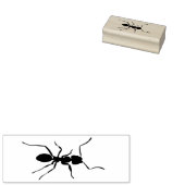 Ant silhouet rubberstempel (Gestempeld)