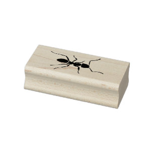 Ant silhouet rubberstempel