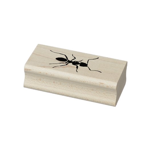 Ant silhouet rubberstempel (Stempel)