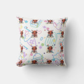 Ant Sweet Pastel Kleurenprint Kussen (Voorkant)