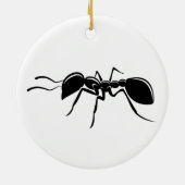 Ant tekeninsect keramisch ornament (Achterkant)