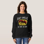 Ant Uncle Sweatshirt Funny Insect Lover Gift (Voorkant volledig)