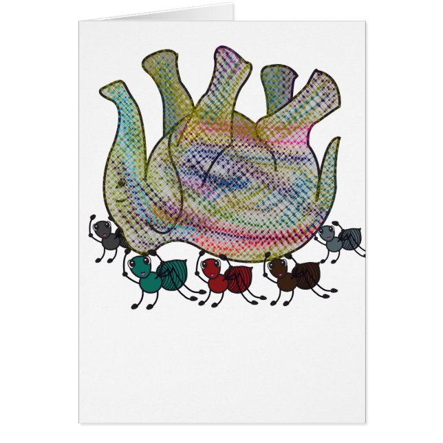 Ant vs olifant (Voorkant)