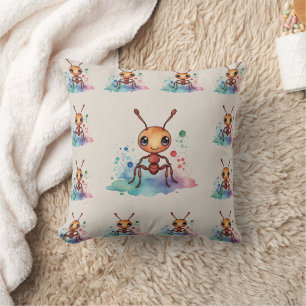 Ant Waterverf Pattern Kussen