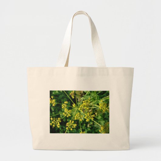 Ant, Web en Weed Grote Tote Bag (Voorkant)