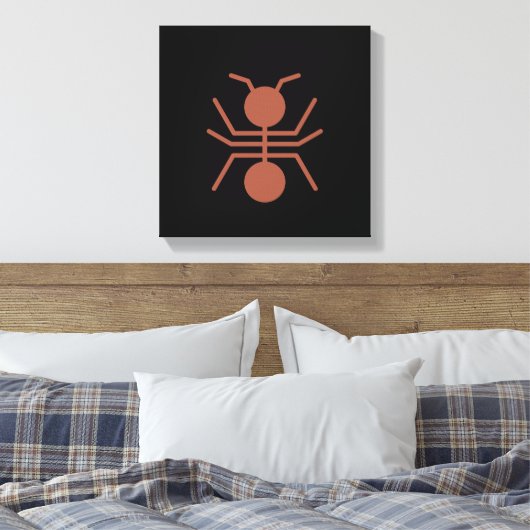 Ant Wrapped Canvas (Insitu (Slaapkamer))