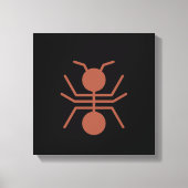 Ant Wrapped Canvas Afdruk (Voorkant)