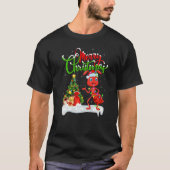 Ant  Xmas Decorations Santa Ant Christmas T-shirt (Voorkant)