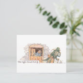 Ant zend sprinkhaan op zijn weg briefkaart (Staand voorkant)
