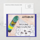 ANTABUSE BRIEFKAART (Voorkant / Achterkant)