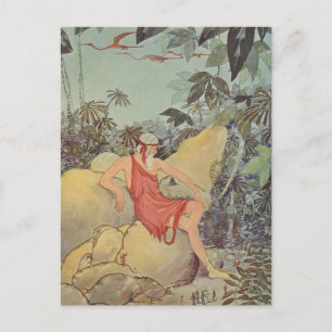 Antaeus en de Pygmies Briefkaart