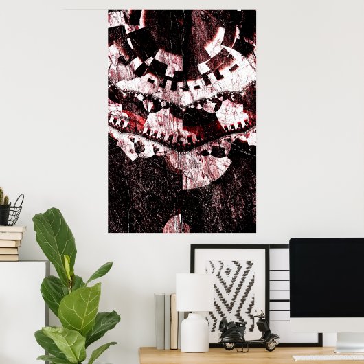 antagonistisch poster (Thuiskantoor)