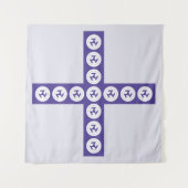 Antahkarana Cross - Male Antahkarana Wandkleed (Voorkant (horizontaal))