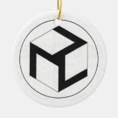 Antahkarana: Dames Keramisch Ornament (Voorkant)