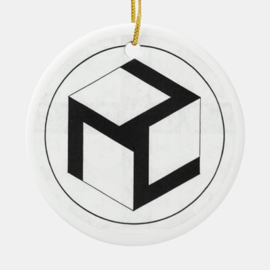 Antahkarana: Dames Keramisch Ornament (Voorkant)