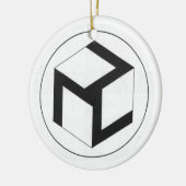 Antahkarana: Dames Keramisch Ornament (Links)