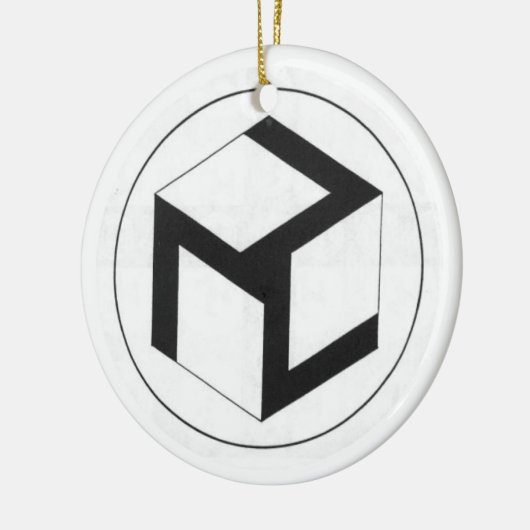 Antahkarana: Dames Keramisch Ornament (Links)