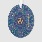 Antahkarana in Sacred Geometry Ornament (voorkant)