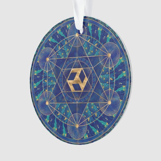 Antahkarana in Sacred Geometry Ornament (voorkant)