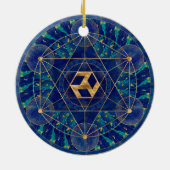 Antahkarana in Sacred Geometry Ornament (Achterkant)