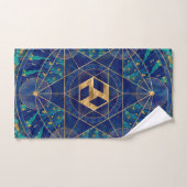 Antahkarana in Sacred Geometry Ornament Bad Handdoek (Handdoek)