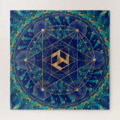 Antahkarana in Sacred Geometry Ornament Legpuzzel (Horizontaal)
