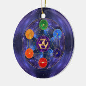 Antahkarana in Sacred Geometry Ornament - Nebula (Links)