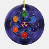 Antahkarana in Sacred Geometry Ornament - Nebula (Achterkant)