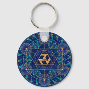 Antahkarana in Sacred Geometry Ornament Sleutelhanger