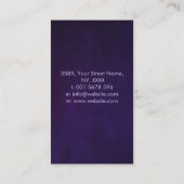 Antahkarana in Sacred Geometry Ornament Visitekaartje (Achterkant)