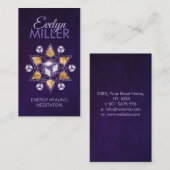 Antahkarana in Sacred Geometry Ornament Visitekaartje (Voorkant / Achterkant)