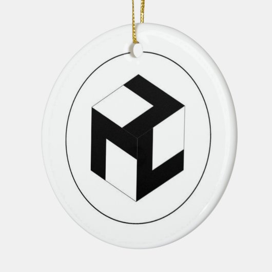 Antahkarana: Mannelijk en Vrouw Keramisch Ornament (Links)