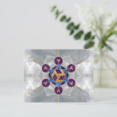 Antahkarana Ornament Briefkaart (Staand voorkant)