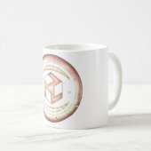 Antahkarana Reiki Cup Wood Koffiemok (Voorkant rechts)