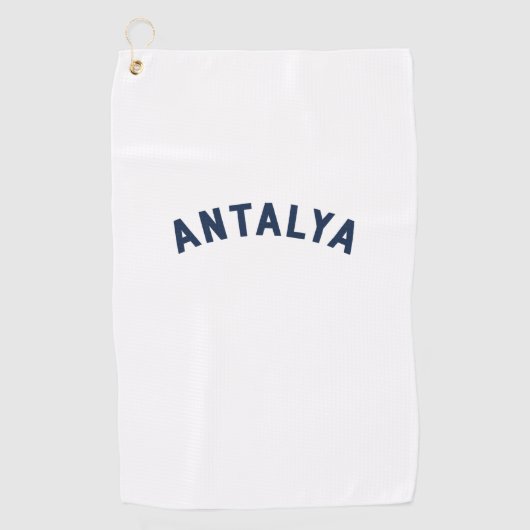 Antalya, Arch in Turkije Golfhanddoek (Voorkant)