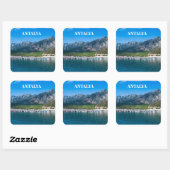 Antalya in der Türkei Vierkante Sticker (Vel)