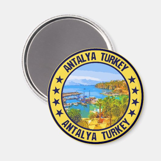 Antalya Magneet (Voorkant / Achterkant)