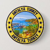 Antalya Ronde Button 7,6 Cm (Voorkant)