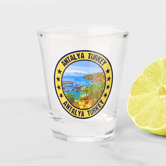 Antalya Shot Glas (Voorkant)