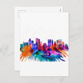 Antalya Skyline Feestdagenkaart (Voorkant / Achterkant)