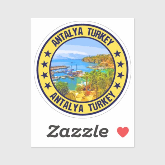 Antalya Sticker (Vel)