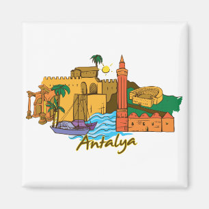 Antalya Turkey Magneet