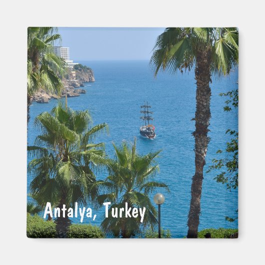 Antalya, Turkey Magnet (Voorkant)