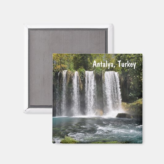 Antalya, Turkey Magnet (Voorkant / Achterkant)