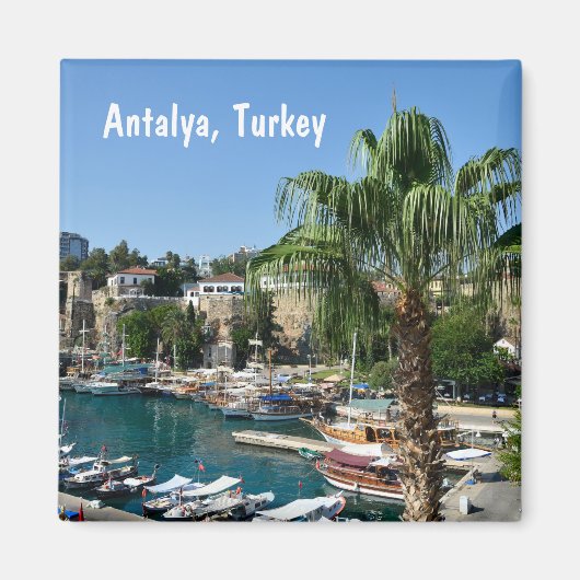 Antalya, Turkey Magnet (Voorkant)