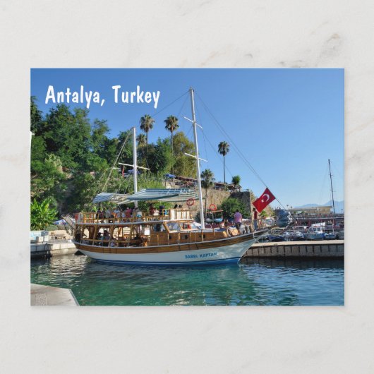 Antalya, Turkije Briefkaart (Voorkant)