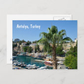 Antalya, Turkije Briefkaart (Voorkant / Achterkant)